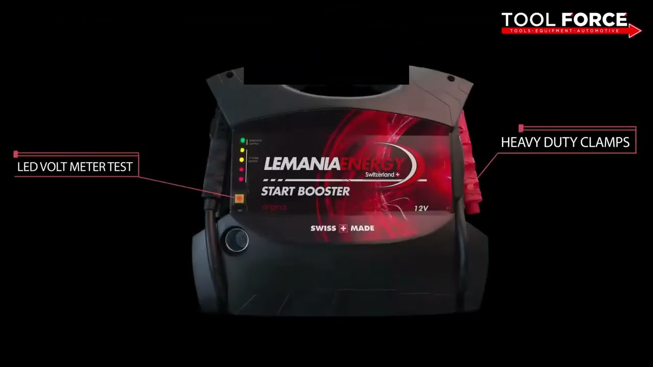 Lemania 12v Professional Start Booster Pack P12500 YouTube