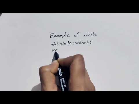 while loop in C | explained in Marathi | simple example| #computerprogramming #cprogramming