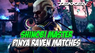 Tekken 8 - Pinya's Raven is a Shinobi Master! High Level Matches v Jyotaro, Hakaioh & more [4K]