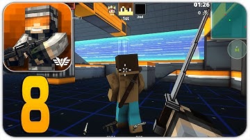 Pixel Strike 3D - Sword (Gameplay Walkthrough Part 8)