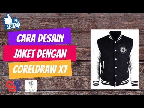 Cara Desain  Jaket  Football dengan Coreldraw  X7 YouTube