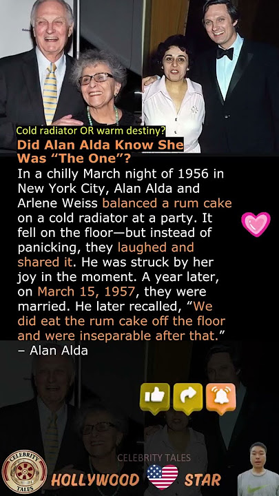Did Alan Alda Know She Was “The One”?