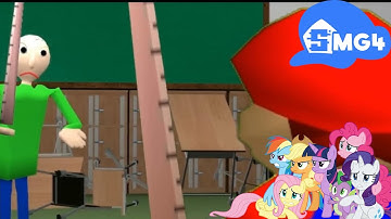 Ponies React To If Mario Was In... Baldi
