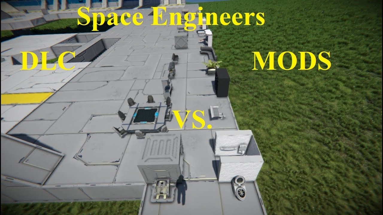 Space Engineers Mod-vs-DLC