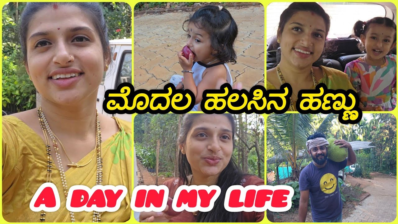 ಎಲ್ಲಿಗೆ ಹೋಗೋಕೆ ರೆಡಿ ಆಗಿದ್ದು? | ಈ ವರ್ಷದ ಮೊದಲ ಹಲಸಿನ ಹಣ್ಣು ಸಿಗ್ತು 😍 | Daily Vlog | Kannada Vlog #vlog