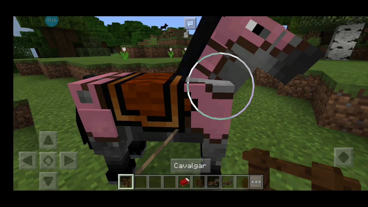 Como mudar a cor da sela do cavalo no Minecraft. YouTube