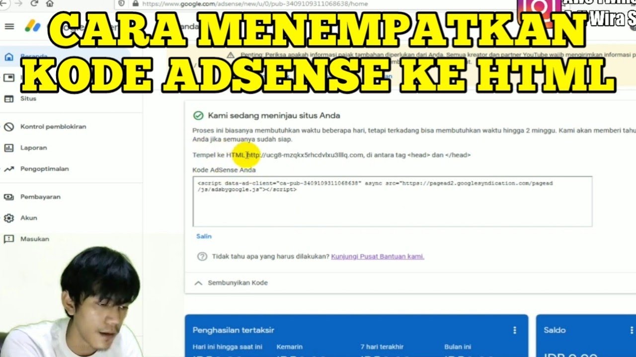 Memahami dan Mengoptimalkan Kode HTML AdSense: Panduan Lengkap untuk Pemasang Iklan
