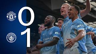 Man United 0-1 Man City | Highlights as 10-man Blues win Manchester derby through Haaland