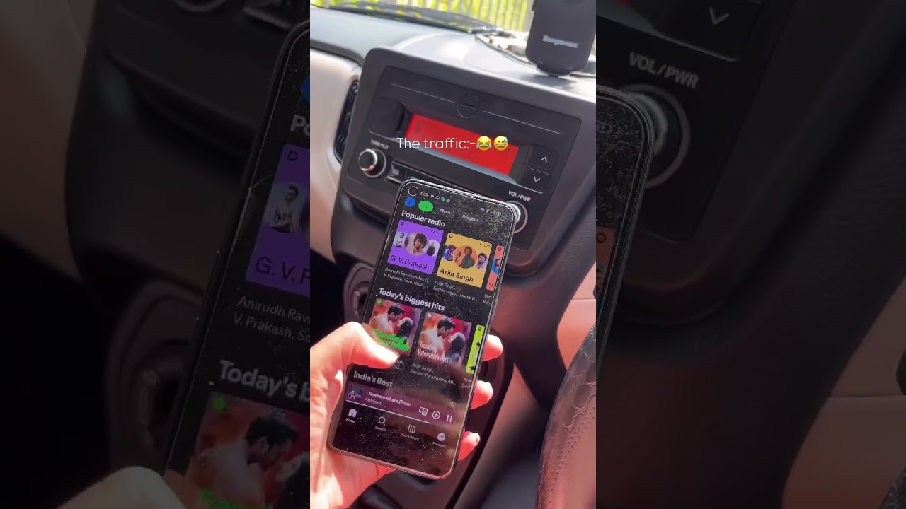 “I was totally on time… until the traffic said nope😵‍💫🚙.#shorts #trending