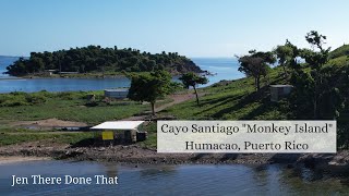 Cayo Santiago &quot;Monkey Island&quot; Humacao Drone flight | Travel Puerto Rico | 2022 December
