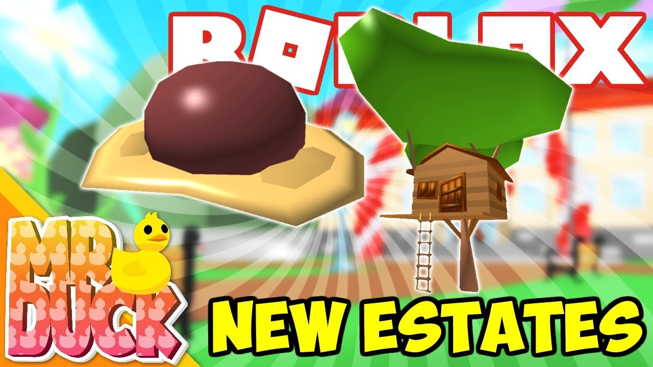 New Treehouse And Rock Estate Roblox Meepcity Update Youtube