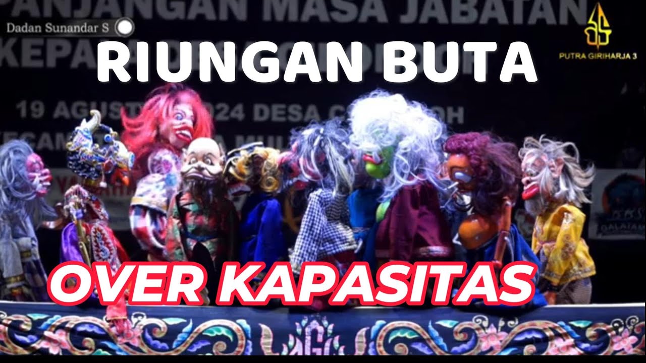 KOCAK BUTA SA RW DI NA GEBOG - RIUNGAN BUTA PUTRA GIRIHARJA3 H. DADAN SUNANDAR SUNARYA #wayanggolek