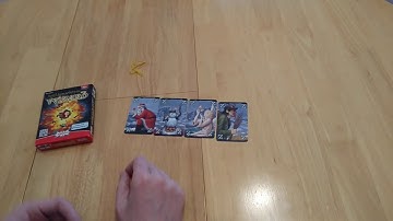 Wizard Christmas Wizard promo cards. How to setup play and review Amass Games HD Amigo Spiele trick
