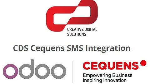 Odoo CEQUENS SMS Integration