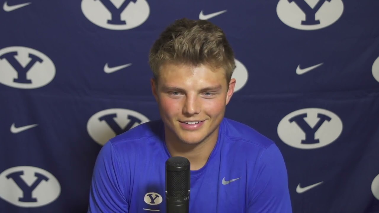 BYU Football | Pro Day | Zach Wilson | Media Session