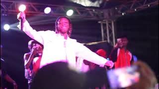 RYBEENA performs at AGBA singing campus tour in Abeokuta