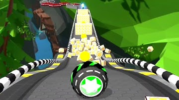 Rolling Ball Sky Escape : Fast Ball Speedrun Gameplay Android iOS Going Ball Hard Level 165