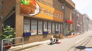 FIRST LOOK - Restaurant Simulator Let's YOU Build THE BEST BUSINESS | FALAFEL Restaurant Simulator