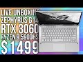 $1499 Asus Zephyrus G14 Unboxing & Testing (RTX 3060, Ryzen 9 5900HS, 144 hz)