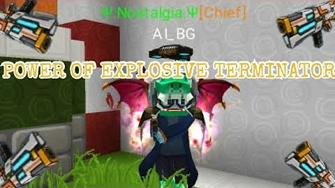 POWER OF EXPLOSIVE TERMINATOR IN BUILD AND SHOOT! 😱😱😱