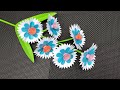 Paper Flower Stick | How To Make Paper Flower | Easy Room Decoration Ideas | DIY Paper Flower