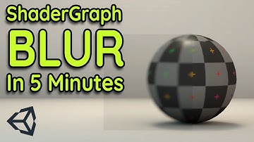 How to make Blur in Unity URP ShaderGraph