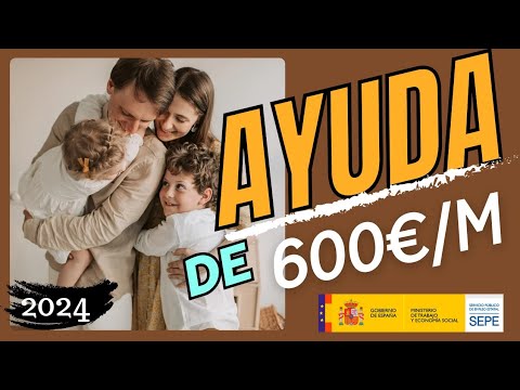 CÓMO SOLICITAR LA AYUDA DE 600€/MES DEL SEPE #2024 - YouTube