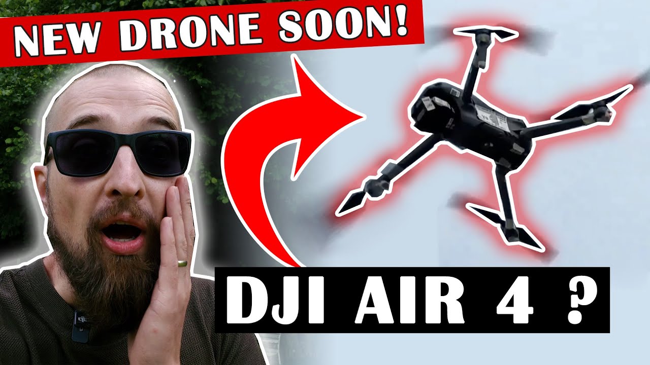 DJI AIR 3S or AIR 4 revealed and test footage leaked | New Drone upcoming