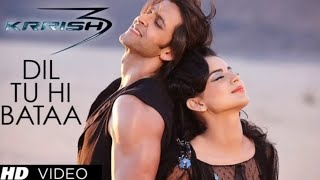 Dil Tu Hi Bataa Karaoke  Song With S Krrish 3  Hrithik Roshan Kanganaranaut