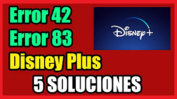 ¿Qué es el código de error 42 de Disney?