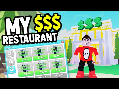 how to sell things on roblox my restaurant