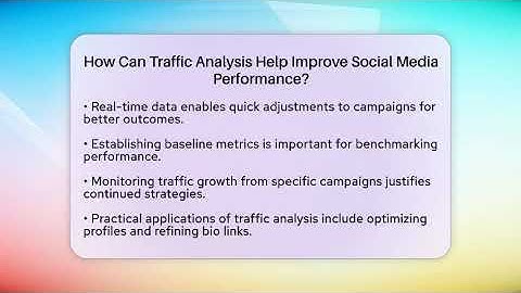 How Can Traffic Analysis Help Improve Social Media Performance? - Everyday-Networking