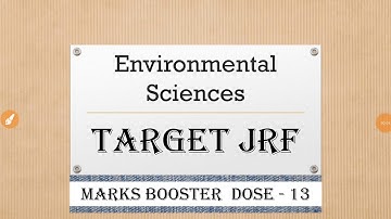 Target JRF | geoscience | environmental sciences| NTA NET JRF | mind mapping