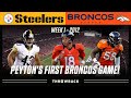 Peyton Manning's First Broncos Game! (Steelers vs. Broncos 2012, Week 1)