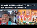 Bjps indore win confirmed after surat congress candidate turns saffron on way to nomination why