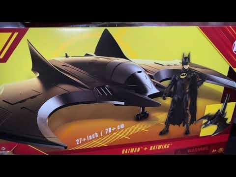 Unboxing BATWING Spin Master The Flash - KEATON BATMAN ▻ Coleccion Dark  Knight - YouTube