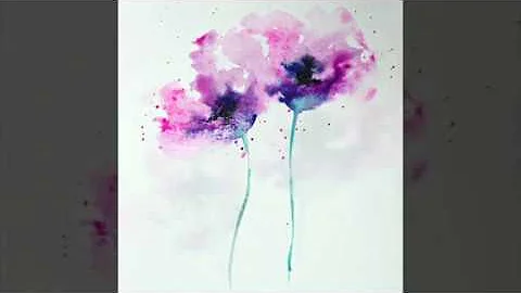 LooseWatercolours.com Beginners 'Beautiful Twins' with Andrew Geeson