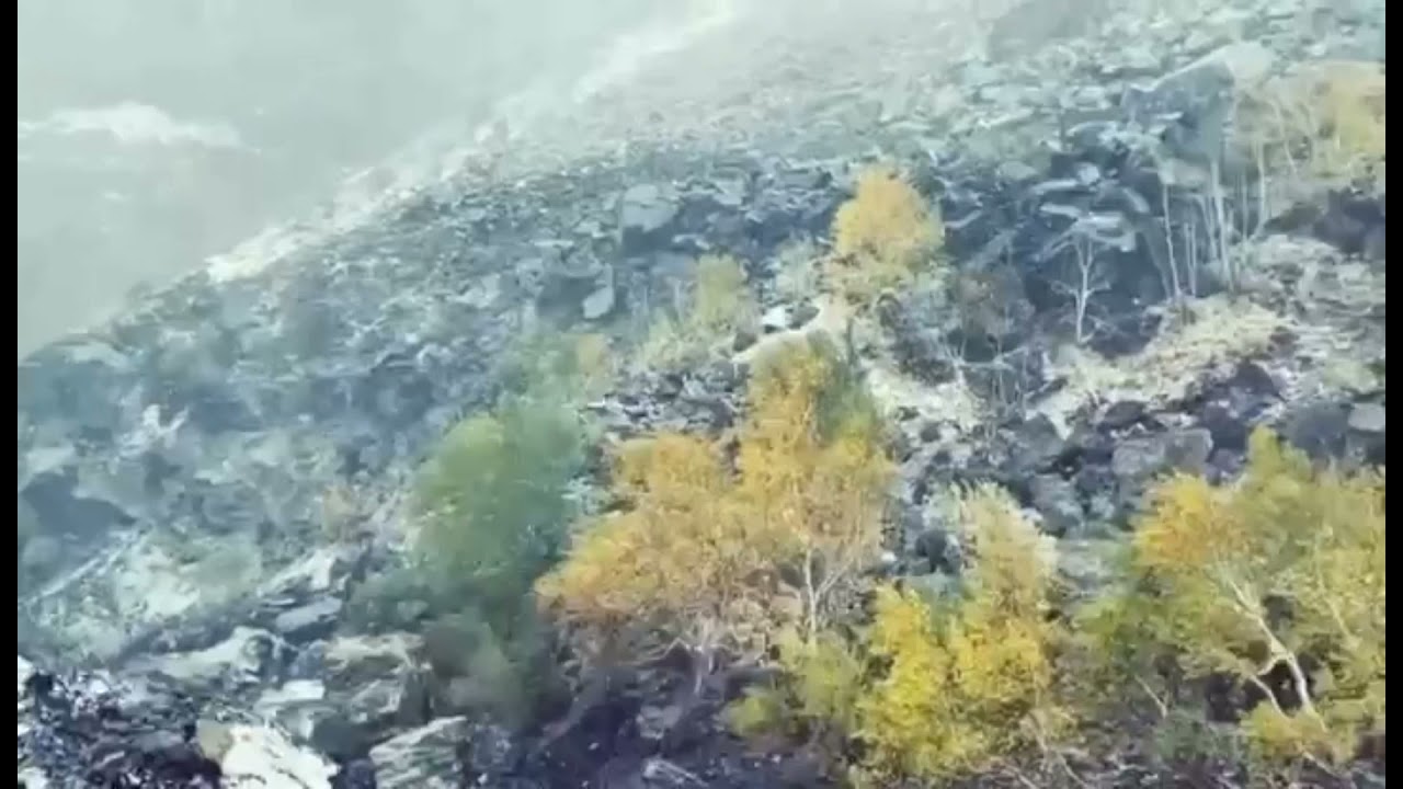 Deosai Skardu first Snowfall of Winter Season Nature Beauty || Deosai National Park Skardu Pakistan