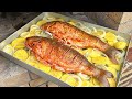 I Have Never Eaten Such Delicious Fish! Super Easy Oven Baked Fish Recipe! ASMR cooking video