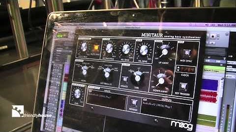 Moog Minitaur Editor