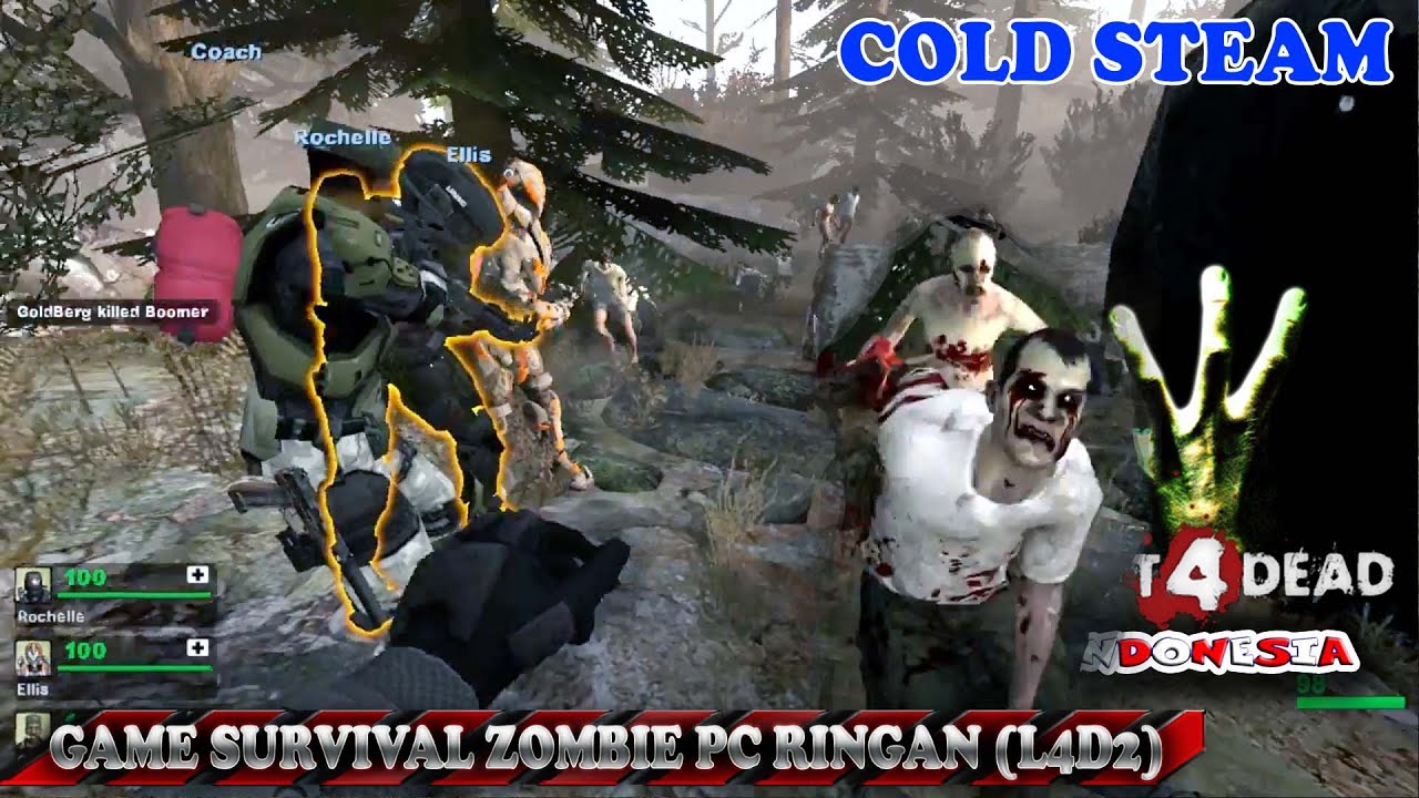 Game Survival PC Ringan, Left 4 Dead 2, Cold Stream