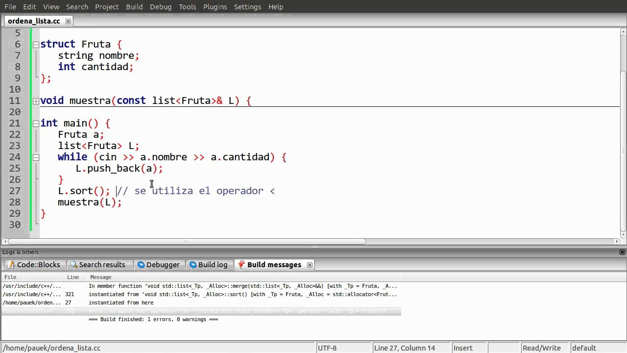 list - Ordenar - YouTube