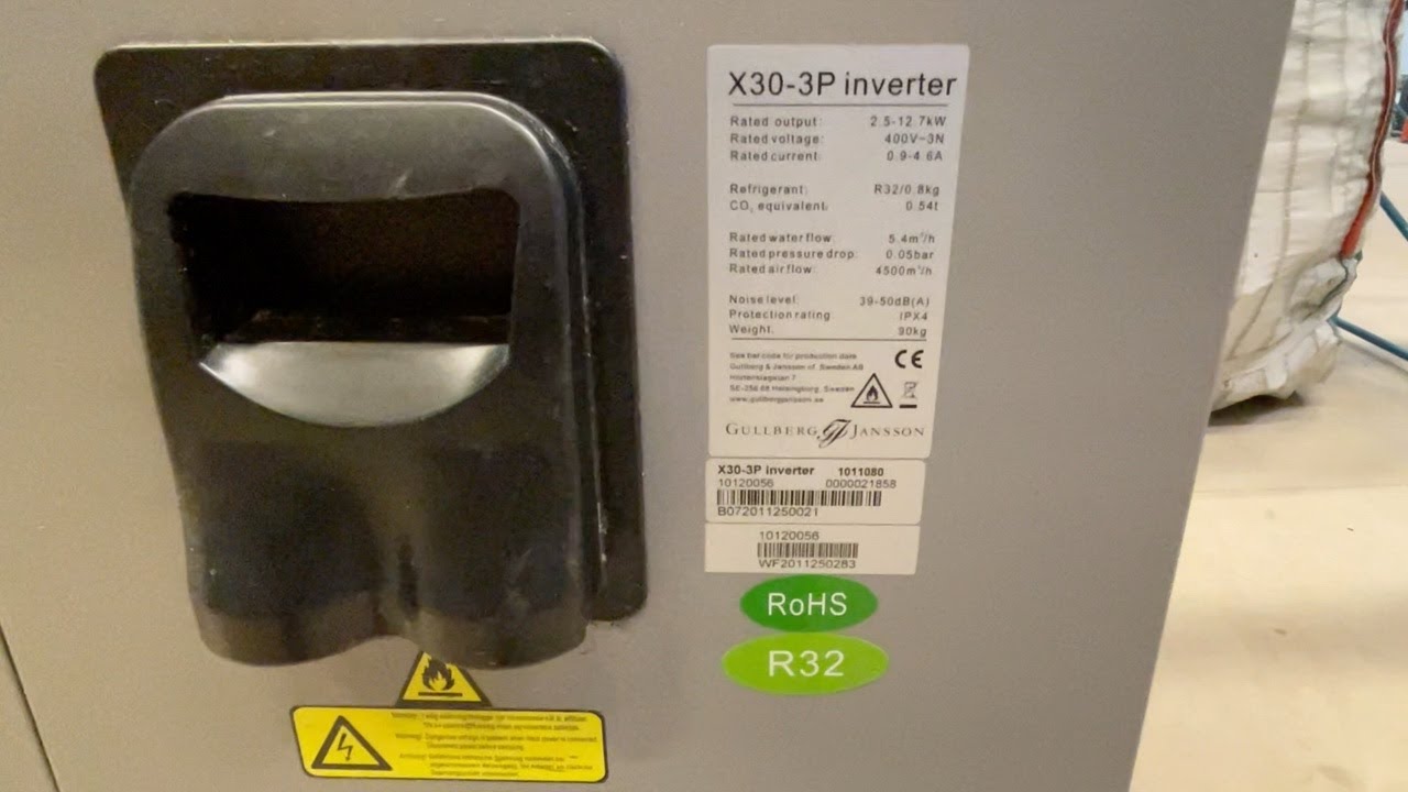 Köp Poolvärmare Gullberg Jansson X30-3P inverter på Klaravik