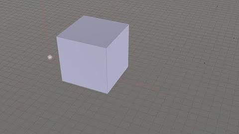 How to animate cube in Houdini