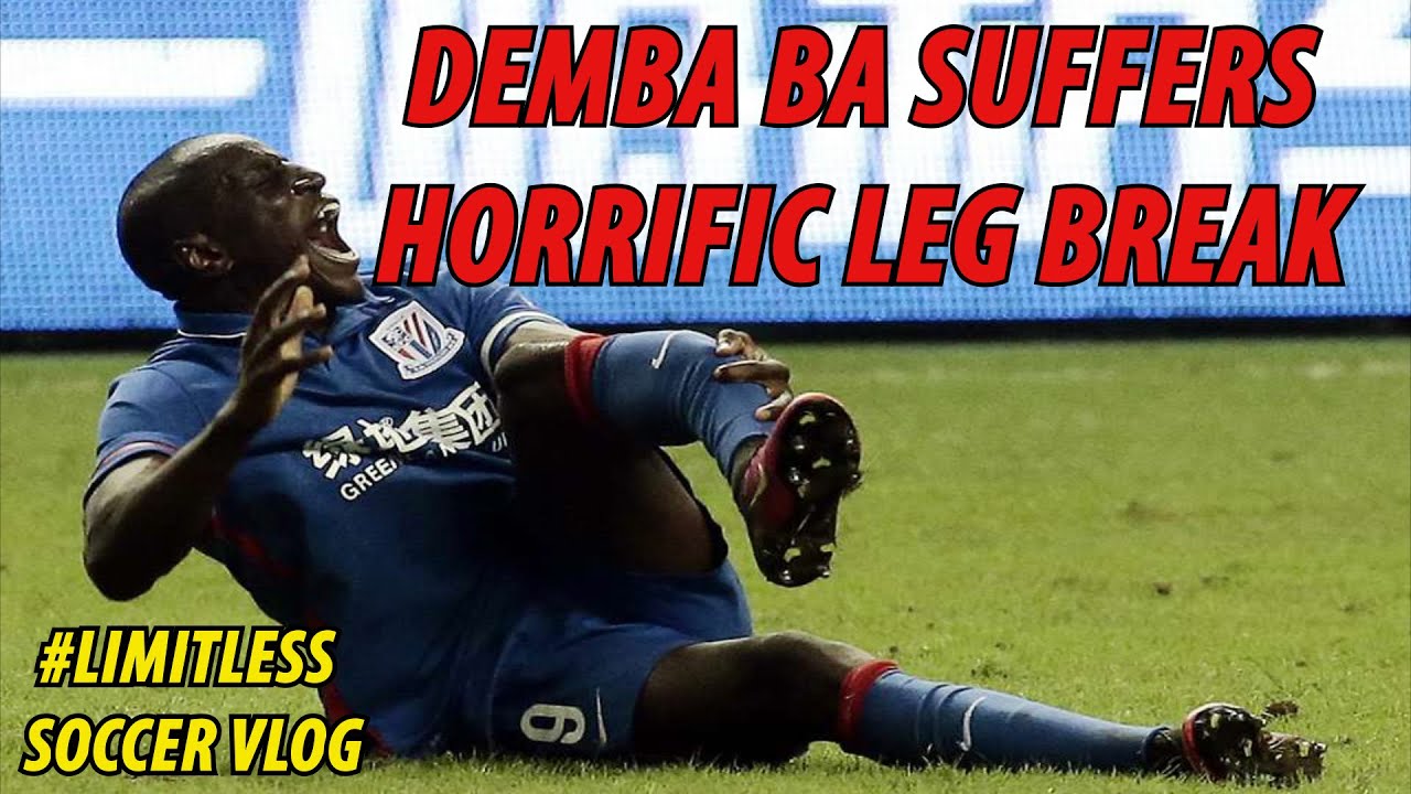 Limitless Soccer Vlog Demba Ba Broke His Leg In China And Nigeria Appoint Paul Le Guen Youtube