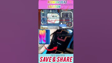 Redmi 8a dead solution #Dead_solution #viralvideo