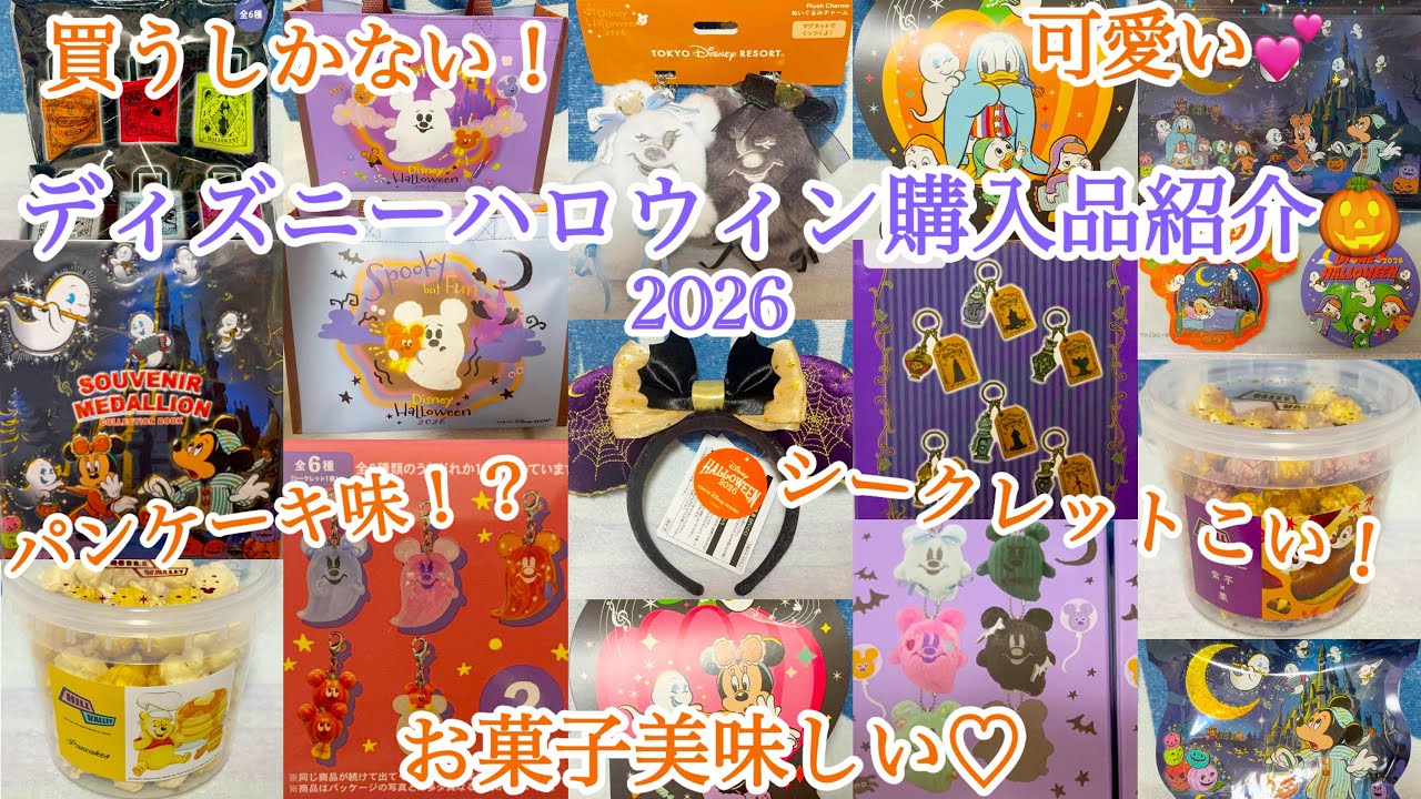 ディズニーハロウィン購入品紹介🎃（2026） - YouTube