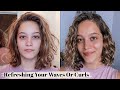 How To Refresh Frizzy/Inconsistent Waves Or Curls