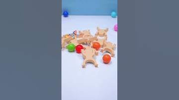 🎳 🌈 Reverse Video #reverse #ColorsBlocks #asmrsounds #colorsblocks