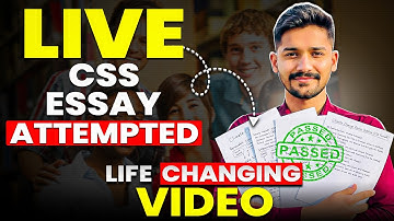 From Zero to Topper🔥 — Full CSS Essay Attempt Breakdown✍️ - CSS Essay Preparation